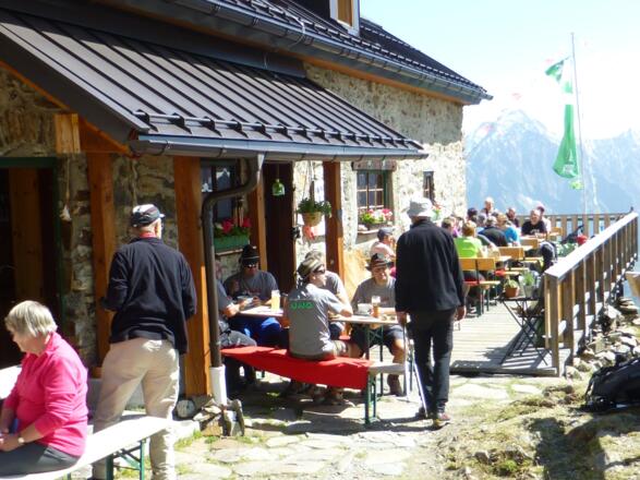 Sonnenterrasse Kaunergrathütte