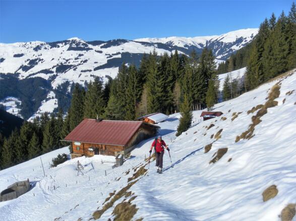 am Sommerweg oberhalb der Wildalm