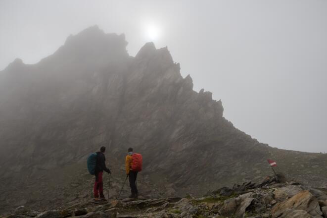 Türml vom Dorfertal rechts im Bild das Joch
