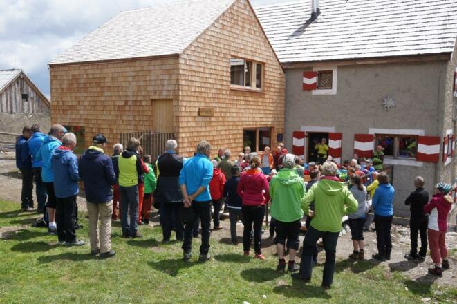 Eröffnung Zubau Salmhütte Juni 2018