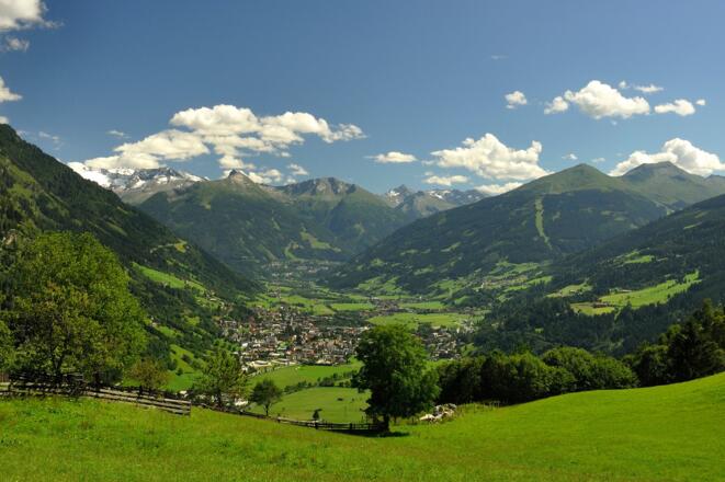 Blick auf Bad Hofgastein vom Brandebengut