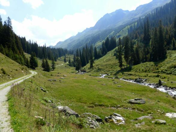 Hinteres Silbertal im Europaschutzgebiet Verwall