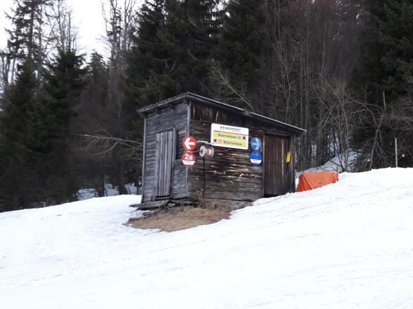 Rechte Piste zum Hochficht