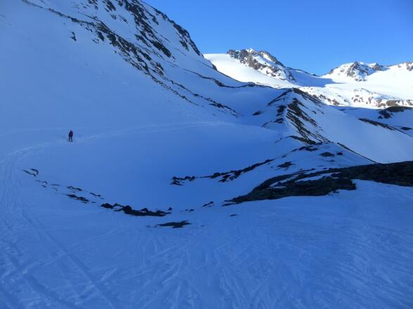 Seitenmoräne zur Vernagthütte