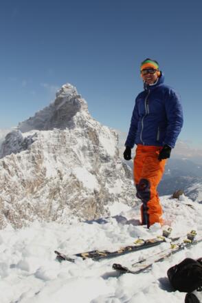 Am Gipfel des Pflerscher Pinggls