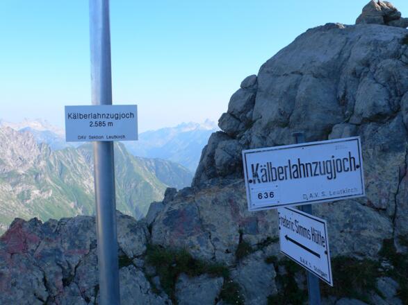 Am Kälberlahnzugjoch