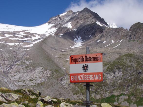 Grenzübergang Österreich - Italien
