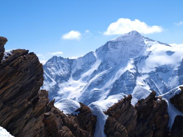 Gr. Wiesbachhorn auf der anderen Talseite