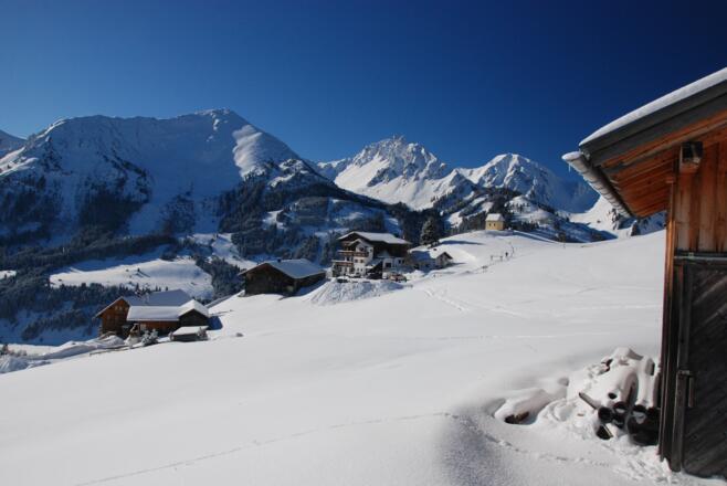 Gasthof Zugspitzblick, Start der Tour