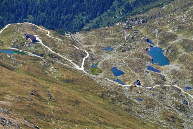 Blick aufs Pfitscher Joch