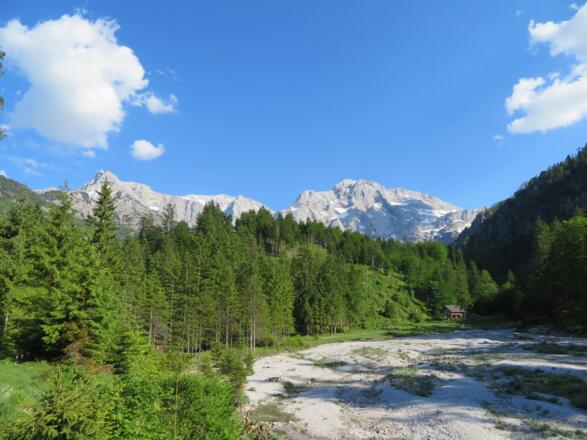 Hintere Hetzau, Blick zum Toten Gebirge