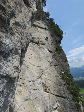 Plattenrampe (C und B)