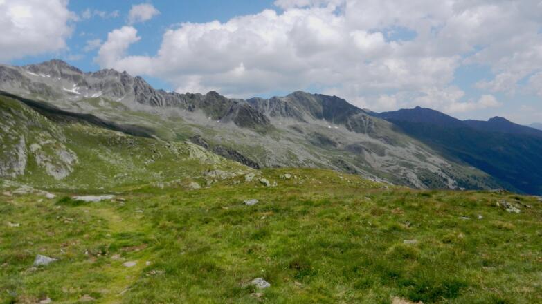 Am Rudolf-Kauschka-Weg oberhalb der Durfeldalm