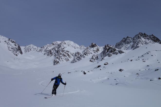 Wünderschöne Talabfahrt