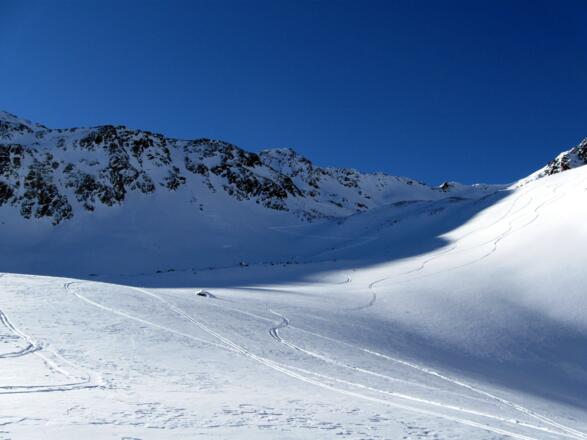 Weiterer Aufstieg ins Roßkar.