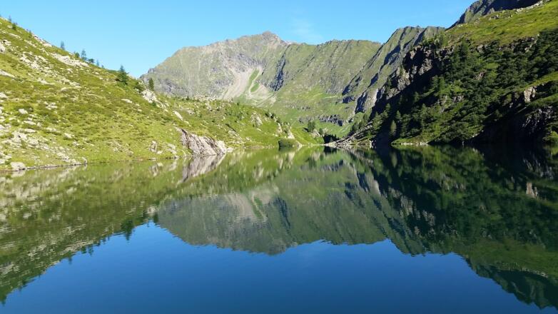 Blick auf den 2 Landschitzsee
