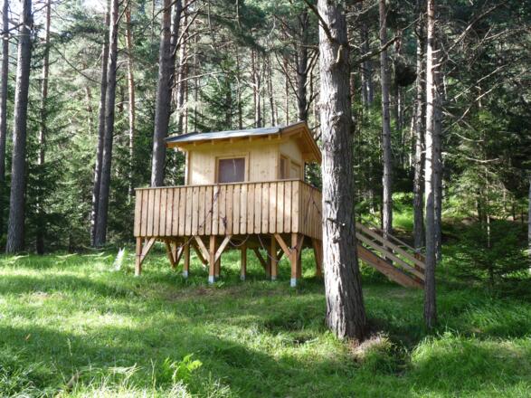 Haben wir diese Kleine Hütte passiert, ist es bis zum Bahnhof Hochzirl nicht mehr weit.