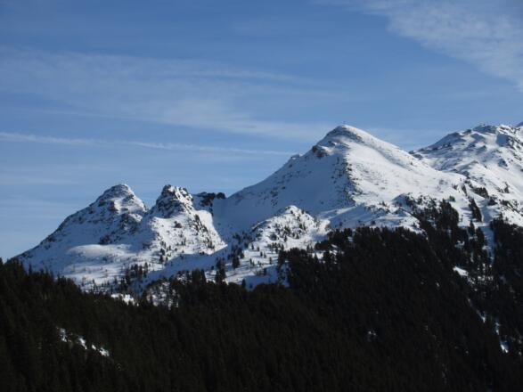 Die Viggarspitze von Boscheben aus
