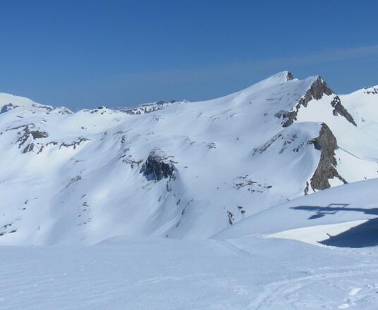 Roßschartenkopf vom Schareckgipfel