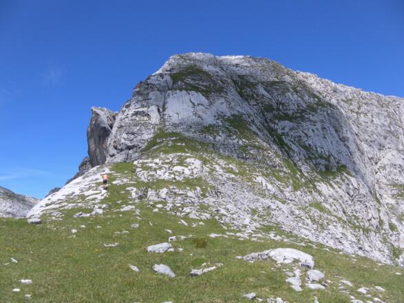 Gipfelaufbau