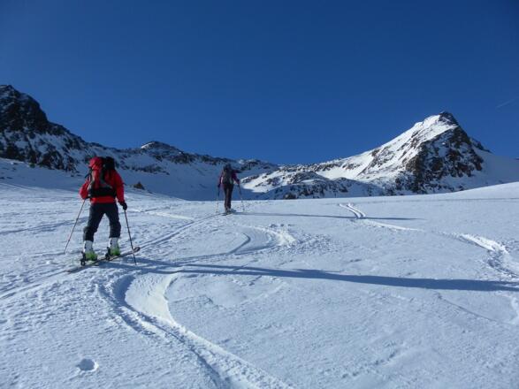 Nordkar unter Vd.+Mtl.+Ht. Guslarspitze