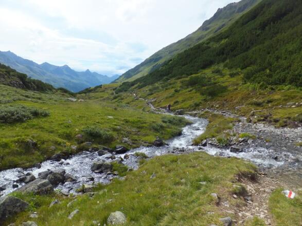 Schiebepassage am Winterjöchl