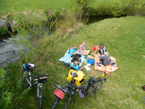Picknick an der Großen Naarn