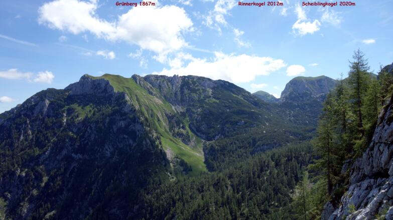 Blick nach Osten vom Einstieg ~1640m