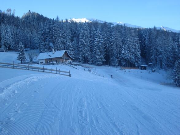 Vorbei an der Tulferhütte