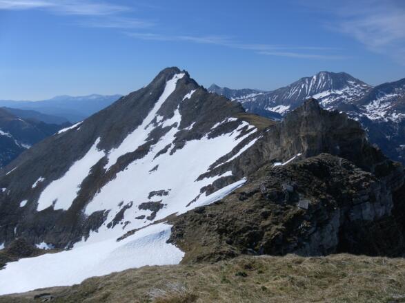 Große Kesselspitze, auch über dieses Kar mit Ski besteigbar