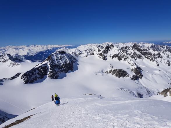 Tag2, Abstieg vom Piz Buin