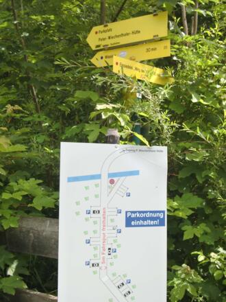 Parkplatz Peter Wiechenthaler Hütte