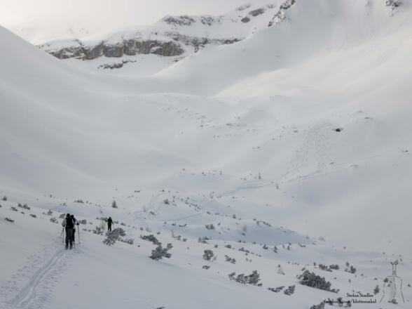 die Nordseite des Kalbenjoch