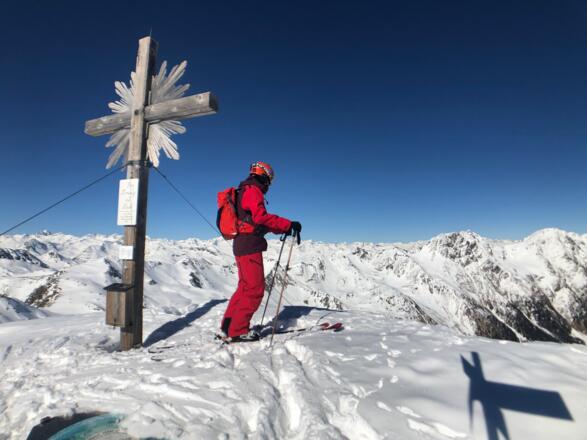 Am Gipfel der Riepenspitze