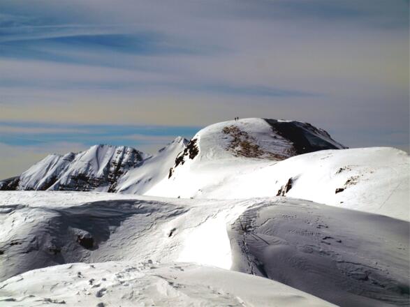 Blick zum Pyhrner Kampl 2249 m
