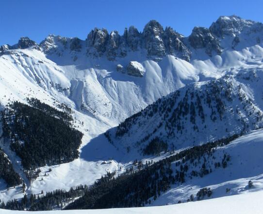 Kemater Alm am Fuß der Kalkkögel