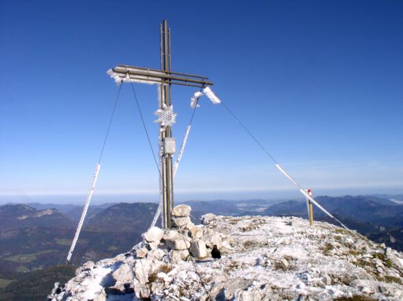 Gipfelkreuz vom Scheiblingstein 2197m