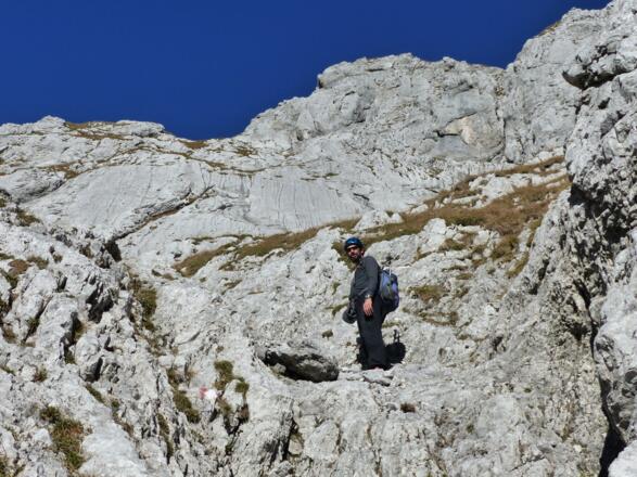 Am Beginn des Hochsesselkares.