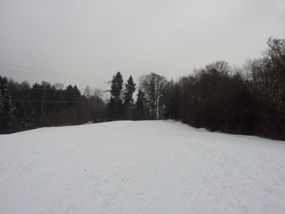 Vom Bauernhof weiter in Richtung Haggen.