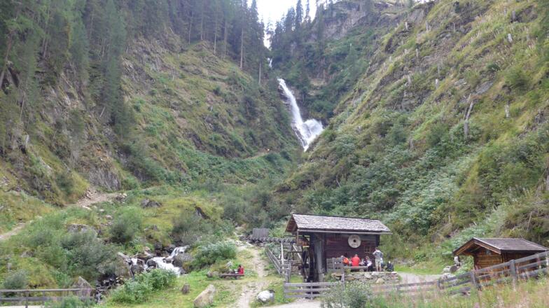 Der Wasserfall bei Maria Hilf