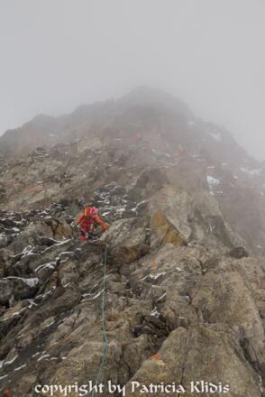 und es wird nebliger je höher wir kommen