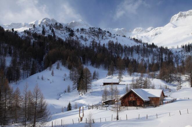 An der Muhreralm endet der flache Teil