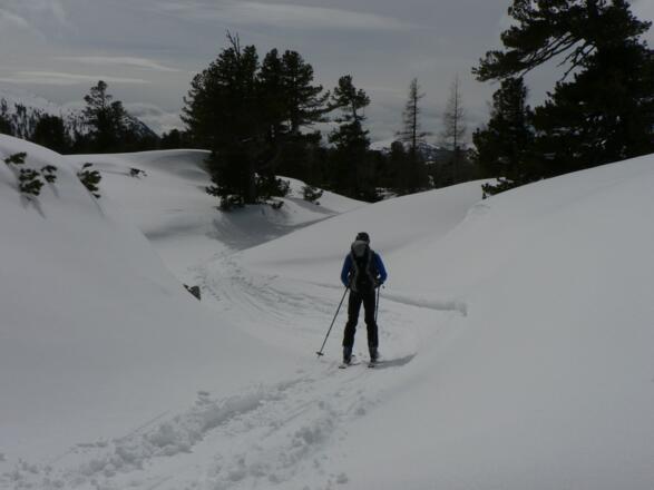 Der Wind gestaltet das Oberflächenrelief jedes Jahr aufs Neue