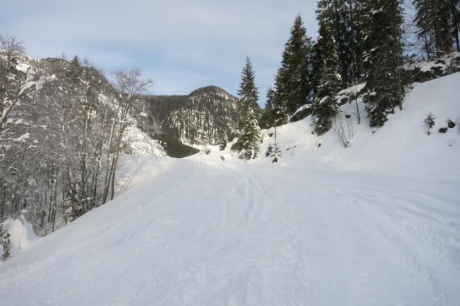 Vom Parkplatz zur Hintersteineralm