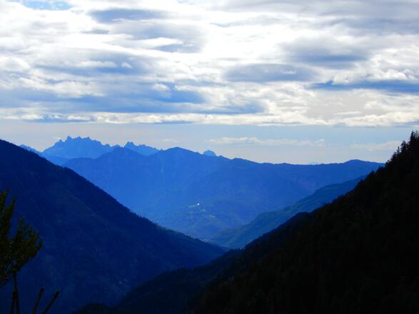 Blick zum Gosauer Kamm