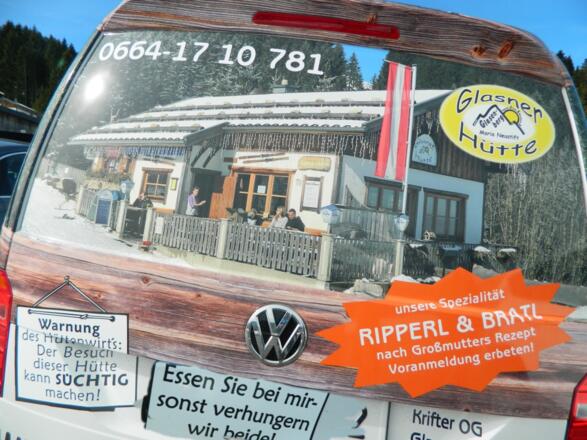 Einkehr-Empfehlung: Glasner-Hütte