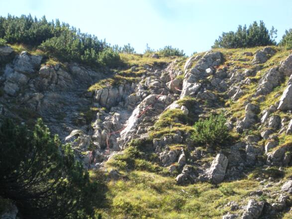 Leichte Kletterpassagen für nahezu jeden machbar