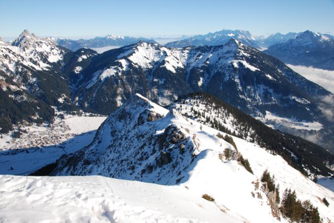 Gamsbocksteig, Ostgrat