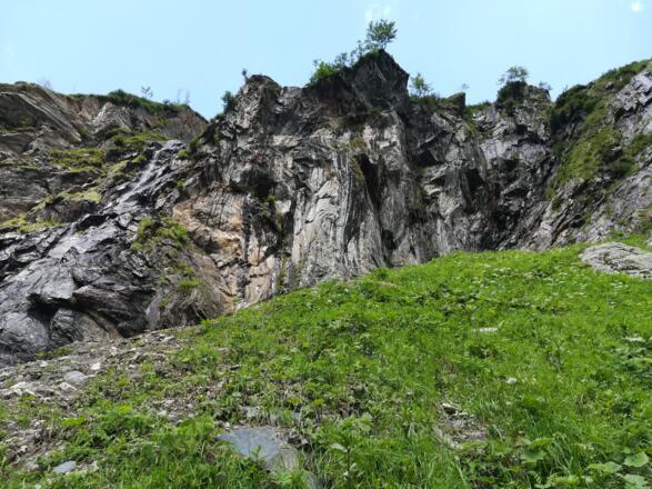 Venedigergruppe: faszinierende Steinformationen am Weg in das Habachtal und später nach Krimmel