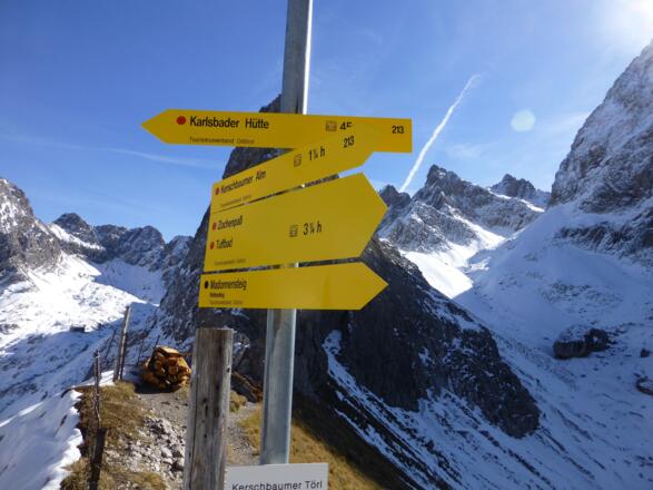 Kerschbaumertörl (2285 m)